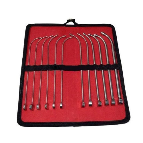 Medical Bougie Set - Material: Steel