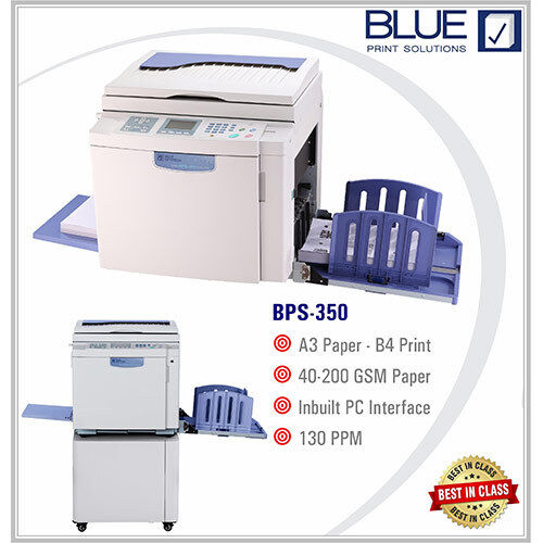 BPS350 Blue Digital Duplicator