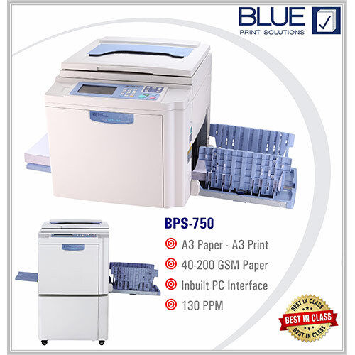 BPS750 Blue Digital Duplicator