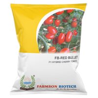 Cherry Tomato Seeds - Oval Shape, Glossy Red Color, 15-20 Gm Fruit Weight | 60-65 Days To Harvest, High Yielding, Exceptional Flavor, Hybrid Variety, 95%-99% Purity, Shelf Life 9 Months