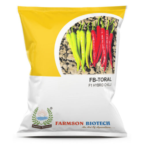 Fb-toral F1 Hybrid Chilli Seeds - Cultivation Type: Common