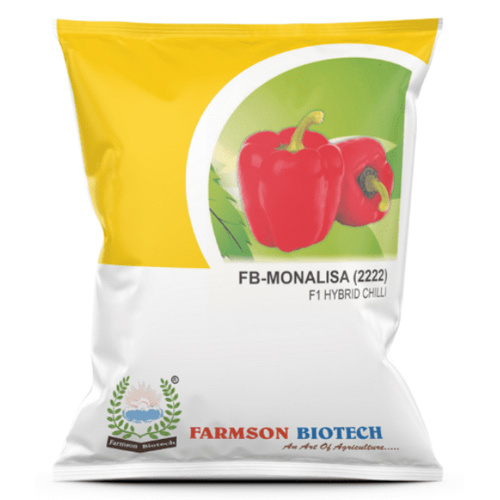 Chilli Seeds -Monalisa 2222 F1 Hybrid - Cultivation Type: Common