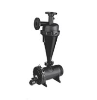 Reso Hydrocyclone Filter 3" Hcf With Flange At Inlet & Flange At Outlet And 1 Set Of 4n, 4b, 8 Washer - Color: Black