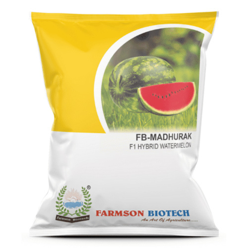 -Madhurak F1 Hybrid Watermelon Seeds - Cultivation Type: Common