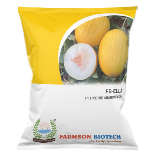 Muskmelon Seeds -Ella F1 Hybrid - Color: Brown