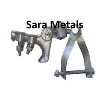 2 Bolt Bns Hardware Fitting - High-quality Metal, Standard Design, Polished Surface Treatment, Silver Color For Versatile Applications