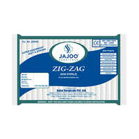 Zig Zag Cotton - Color: White