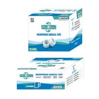 Microporous Surgical Tape - Medical-grade 100% Cotton, Sterilized White | Gentle On Skin, Disposable, Breathable Design For Dressings And Catheters