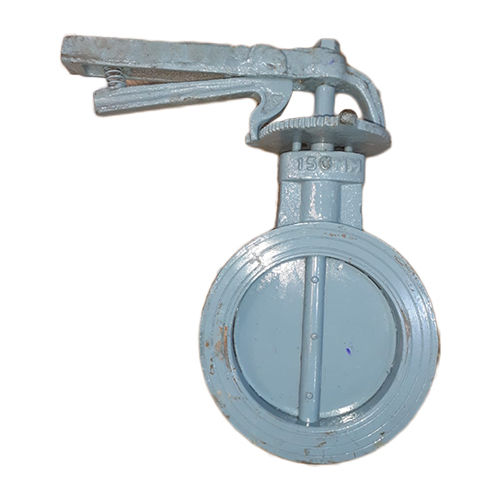 Industrial Butterfly Valve - Color: Grey Paint Coated