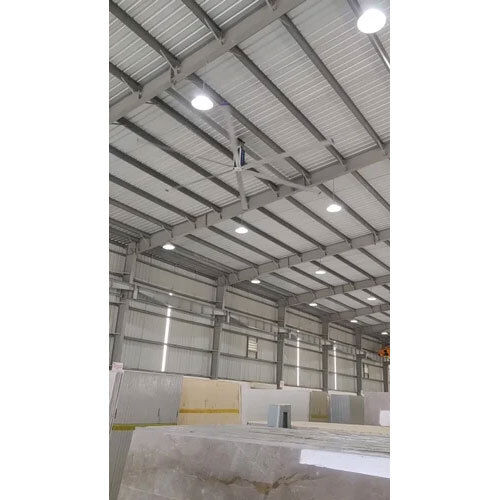 Hvls Fans For Proflex Roof - Color: Silver