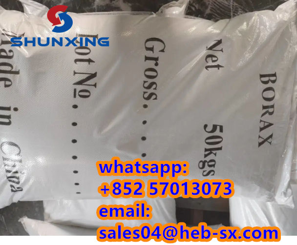 Factory Supply Sodium Tetraborate Decahydrate Borax Powder 95% 99% CAS 1303-96-4