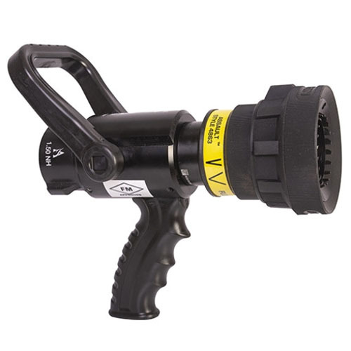 Mid-Range Assault Handline Nozzle with 1.5 inlet, NH thread, 150 GPM 100 PSI