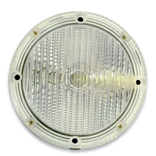 Backup, Single V-LED, 7 Round, Clear Lens