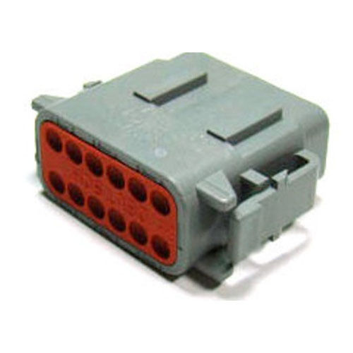 Plug, 12 Contact (Dtm06-12sa) Size 20, Key A - Application: Industrial