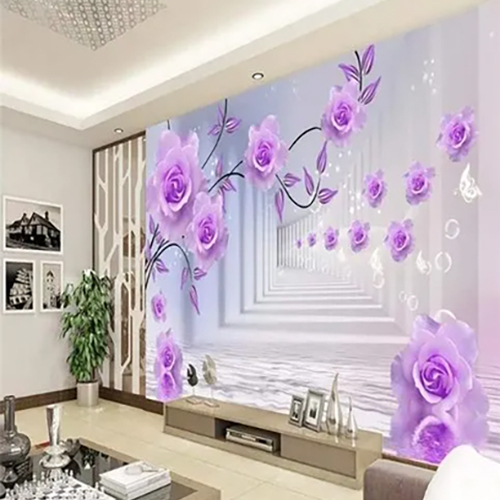 Printed PVC Customized Wallpaper