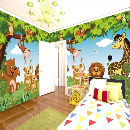 Kids Printed Wallpaper