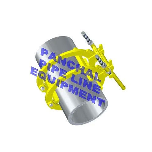 Cage Pipe Clamp - Color: Yellow