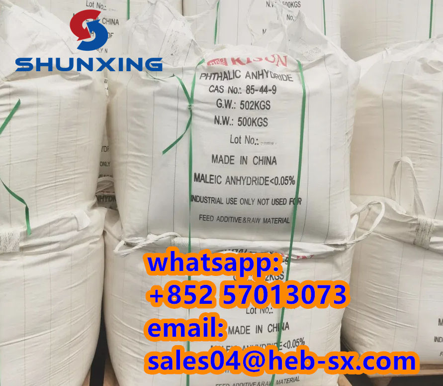 25kg/500kg/600kg Bag CAS No 85-44-9 Purity 99.5% PA Phthalic Anhydride