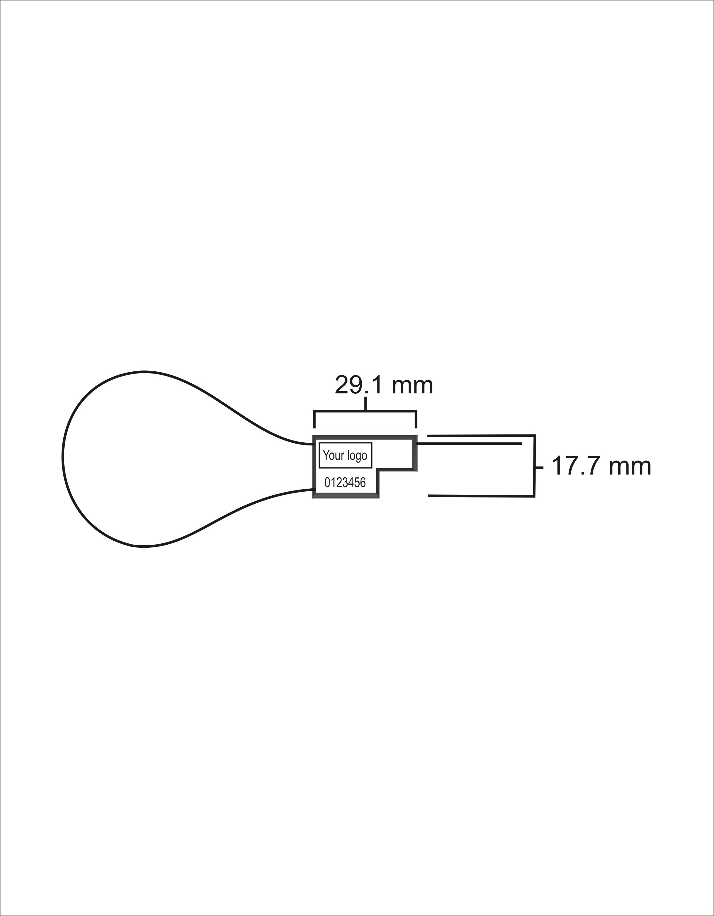 Metal Cable Lock - Wire Rope Seals