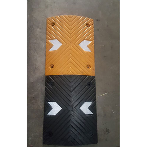 Rubber Speed Breakers - Color: Yellow/Black