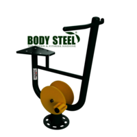 Body Steel Outdoor Fitness Cycle - Non-adjustable Cardio Equipment For Leg Exercises | Customizable Seat Color, Lifetime Warranty, Mig Welding Technology
