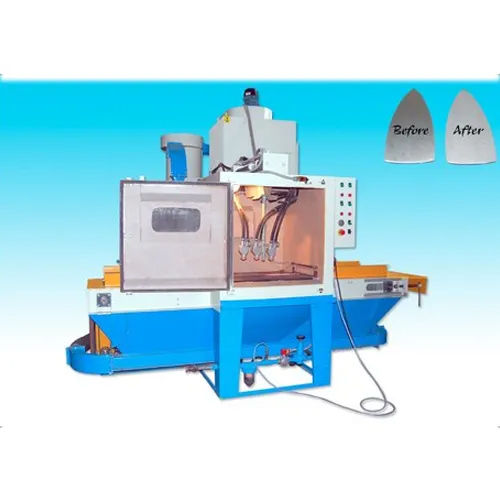 Belt Conveyor Sand Blasting Machine - Operating Type: Automatic