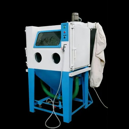 Cabinet Type Suction Sand Blasting Machine