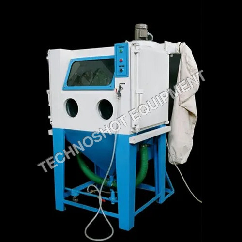 Cabinet Type Suction Sand Blasting Machine - Operating Type: Semi Automatic