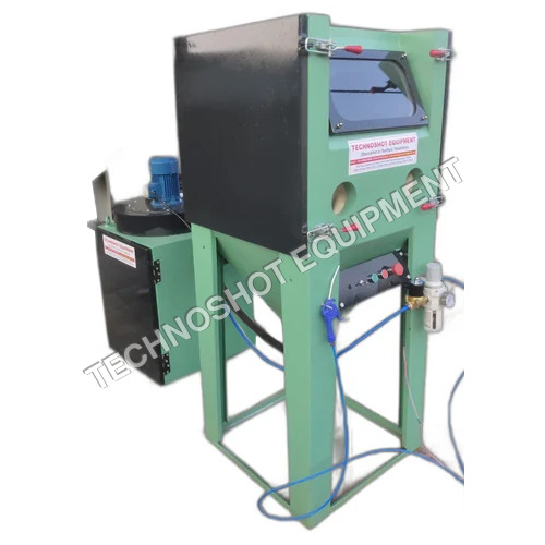 Ts-Sb-606060 Suction Sand Blasting Cabinet Machine - Operating Type: Semi Automatic
