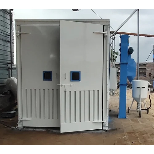 Manual Shot-Sand Blasting Booth System