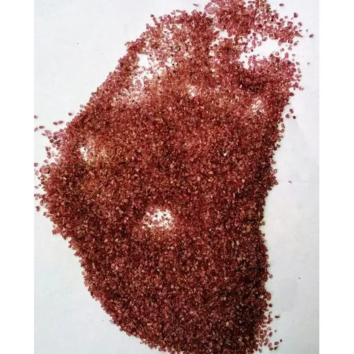 Sand Blasting Garnet - Color: Red