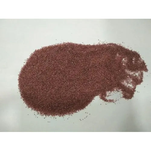 80 Mesh Garnet Abrasive - Color: Red