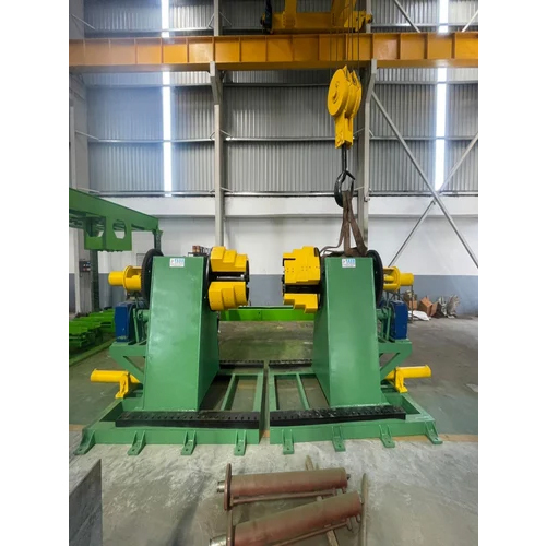 Decoiler With Hydraulic Expand And Collapse