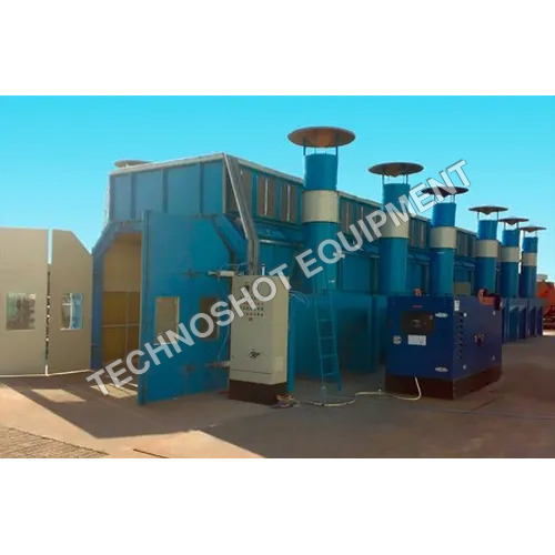 Semi Down Draft Paint Booth - Operating Type: Automatic