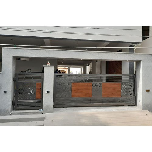 Ms Sliding Gate - Frame Material: Stainless Steel