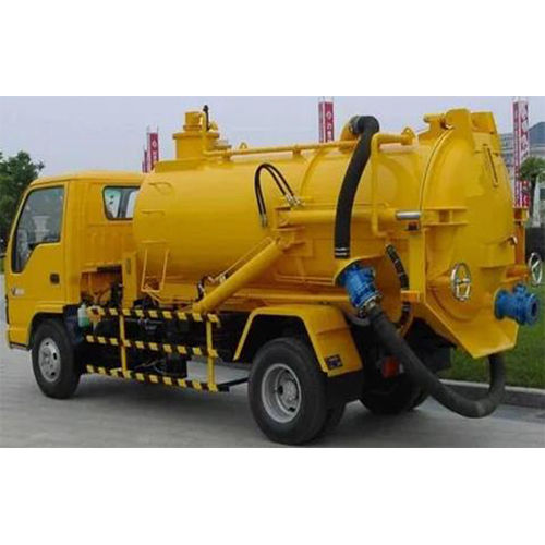 Kisc-006 5000 Ltr Truck Mounted Sewer Suction Machine - Cleaning Process: Acid Cleaning / Picking