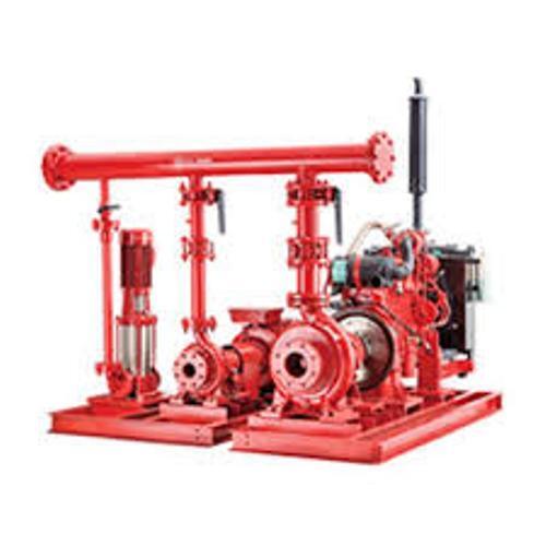 Cri Fire Fighting System - High Pressure Electric, Red Water Fire Fighting Solution