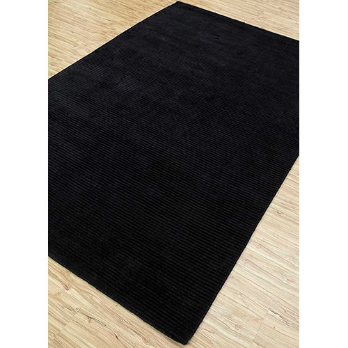 Black Handloom Carpet