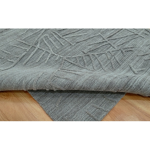 Grey Handloom Carpet.