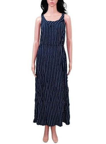 GINA BENOTTI LADIES SLEEVELESS LONG WOVEN DRESS