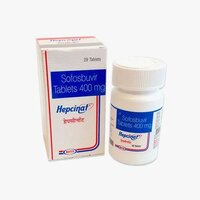 Hepcinat - Sofosbuvir 400mg Antiviral Tablets, 28 Count Bottle For Hepatitis C Treatment, Recommended Dosage One Tablet Daily, Allopathic Medication For Adults