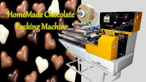 Chocolate Packing Machine - Stainless Steel, 220-240 Volt | Automatic Grade, 1 Year Warranty, Human Machine Interface