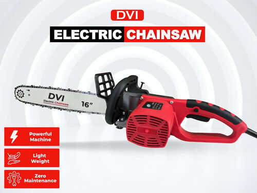 Electric chain saw machine