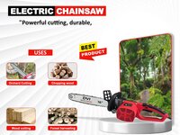 Electric chain saw machine