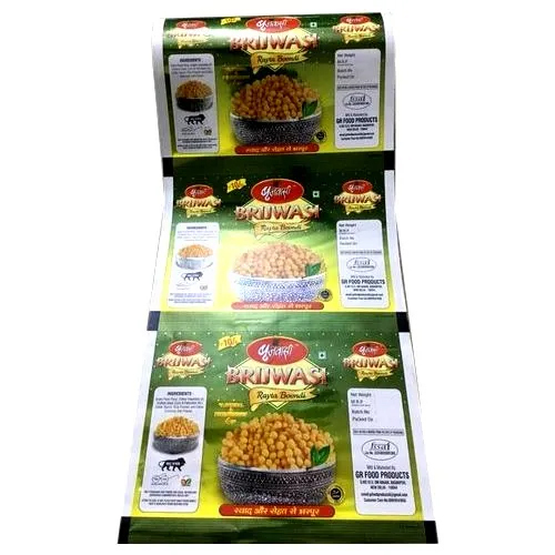 Printed Boondi Packaging Laminated Roll