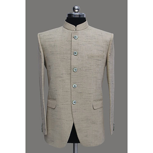 Cotton Jodhpuri Khadi Blazer