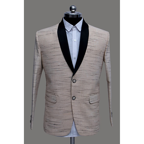 Designer Tuxedo Khadi Blazer - Color: Different Available