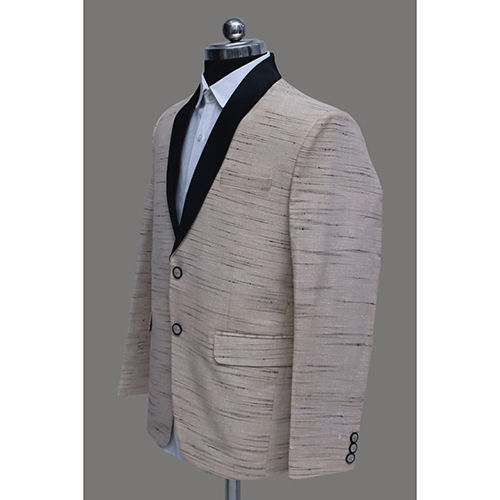 Designer Tuxedo Khadi Blazer