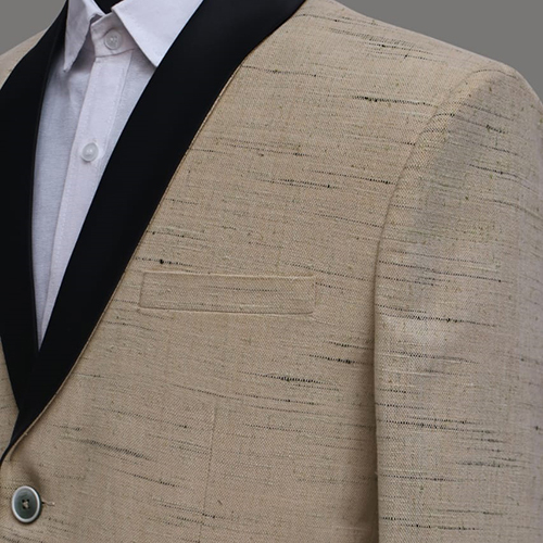 Cotton Tuxedo Khadi Blazer - Color: Different Available