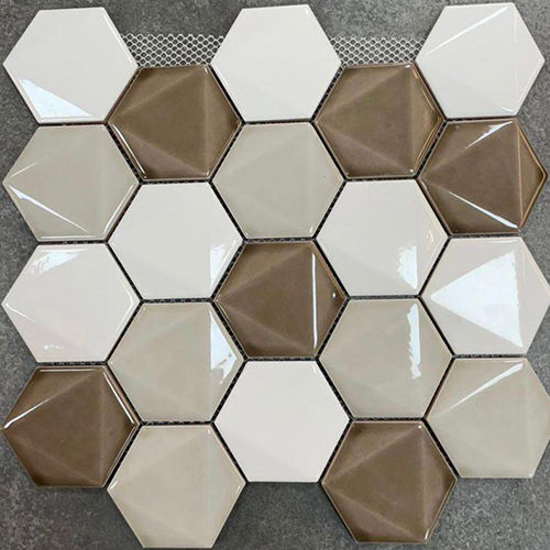 3D Mosaic Tiles - Feature: Acid-Resistant